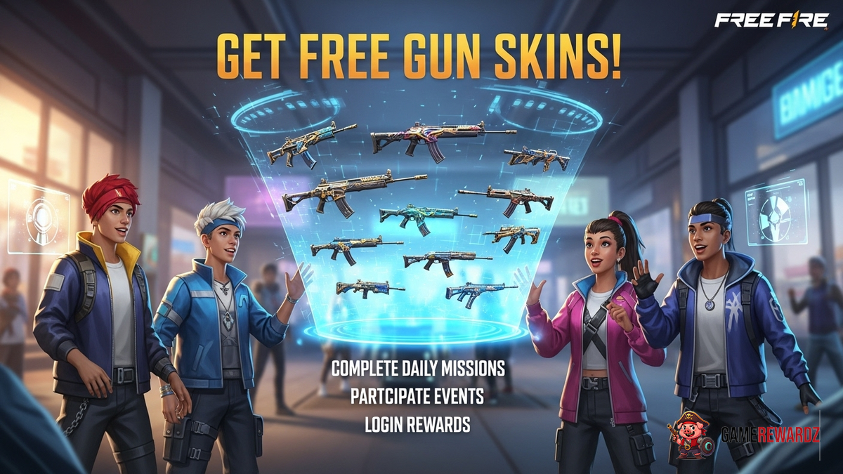 How to Get Free Gun Skins in Free Fire
